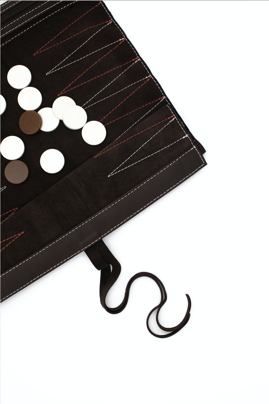 Backgammon de viaje enrollable